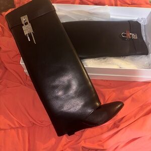 Givenchy lock boots
